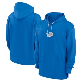 Detroit Lions NFL Sideline Jersey Performance Pullover Hoodies 124668
