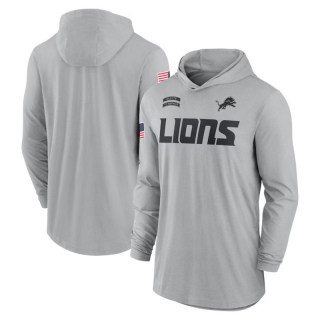 Detroit Lions NFL Tribute Edition Hooded Long Sleeve T-Shirts 124670