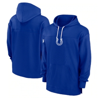 Indianapolis Colts NFL Sideline Jersey Performance Pullover Hoodies 124715