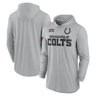 Indianapolis Colts NFL Tribute Edition Hooded Long Sleeve T-Shirts 124717
