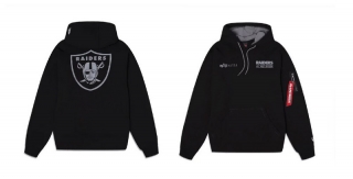 Las Vegas Raiders Alpha Industries NFL Hoodies 124754