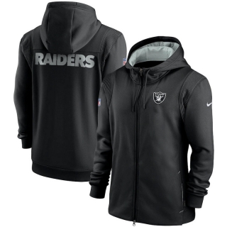 Las Vegas Raiders NFL Performance Sideline Lockup Full-Zip Hoodies 124759