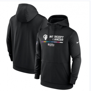 Los Angeles Rams NFL Colorful Black Hoodies 124774