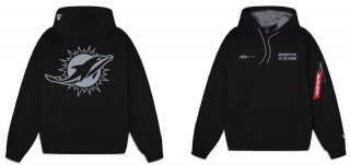 Miami Dolphins Alpha Industries NFL Hoodies 124809
