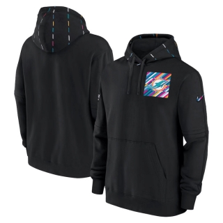 Miami Dolphins NFL Colorful Black Hoodies 124811