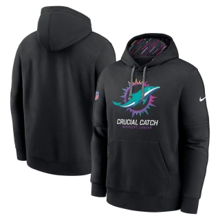 Miami Dolphins NFL Crucial Catch Club Pullover Hoodies 124813
