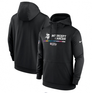 Minnesota Vikings NFL Colorful Black Hoodies 124825