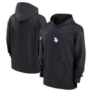 Minnesota Vikings NFL Sideline Jersey Performance Pullover Hoodies 124833