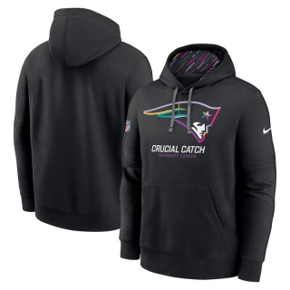 New England Patriots NFL Crucial Catch Club Pullover Hoodies 124841