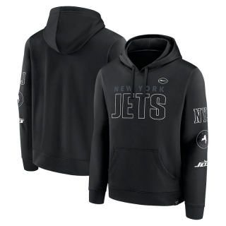 New York Jets NFL Blackout Pullover Hoodies 124887