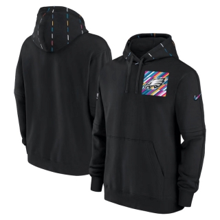 Philadelphia Eagles NFL Colorful Black Hoodies 124904