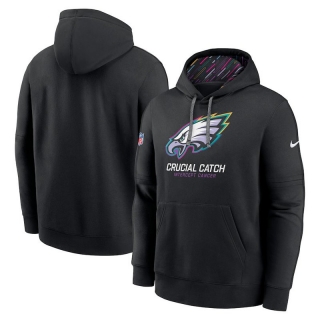 Philadelphia Eagles NFL Crucial Catch Club Pullover Hoodies 124906