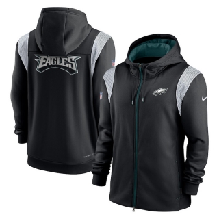Philadelphia Eagles NFL Performance Sideline Lockup Full-Zip Hoodies 124910