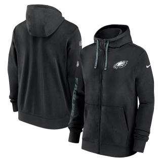 Philadelphia Eagles NFL Sideline Club Full-Zip Hoodies 124915