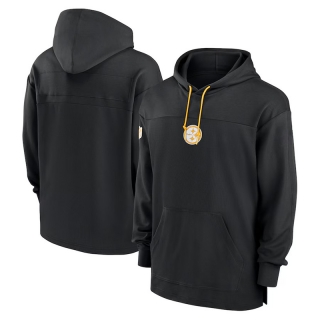 Pittsburgh Steelers NFL Sideline Jersey Performance Pullover Hoodies 124932