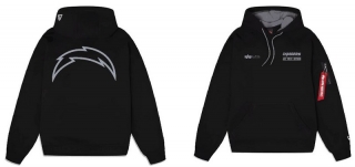San Diego Chargers Alpha Industries NFL Hoodies 124936