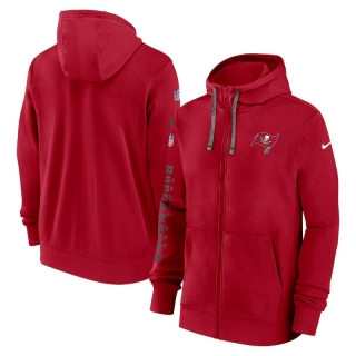 Tampa Bay Buccaneers NFL Sideline Club Full-Zip Hoodies 124992