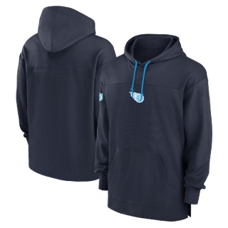 Tennessee Titans NFL Sideline Jersey Performance Pullover Hoodies 125008