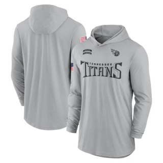 Tennessee Titans NFL Tribute Edition Hooded Long Sleeve T-Shirts 125010