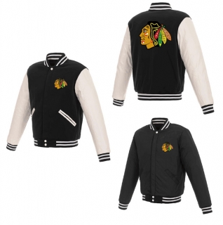 Chicago Blackhawks NHL Reversible Fleece Jackets 125135