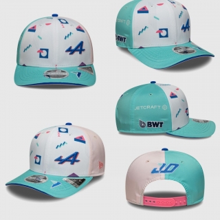 Alpine Racing Jack Doohan Miami Race Special Multi 9SEVENTY Stretch Snap Adjustable Hats 125163