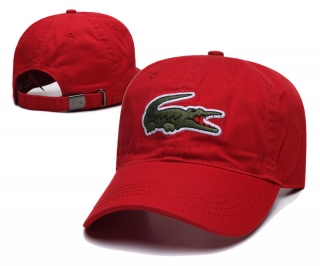 Lacoste Curved Strapback Hats 125211