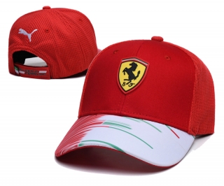 Ferrari Curved Adjustable Hats 125250