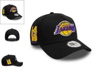 Los Angeles Lakers NBA Curved Adjustable Hats 125268