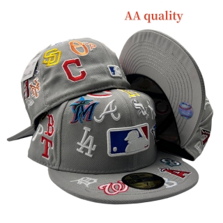 MLB Allover Logo 59FIFTY Fitted Hats 125287