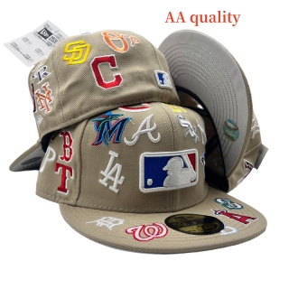 MLB Allover Logo 59FIFTY Fitted Hats 125290