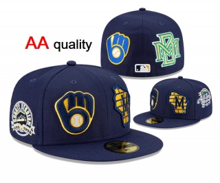 Milwaukee Brewers MLB 59FIFTY Fitted Hats 125312