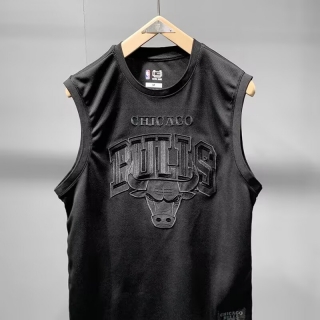 Chicago Bulls NBA All Black Jersey(S-M) 125398