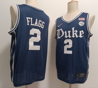 Duke #2  Cooper Flagg NCAA Blue Jersey 125425