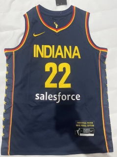 Indiana Fever #22 Clark WNBA Navy Jersey 125440