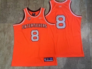 Los Angeles Lakers #8 Kobe Bryant ENTERTAINERS NBA Authentic Orange Jersey 125479