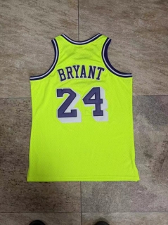 Los Angeles Lakers #24 Kobe Bryant 2007-08 Authentic Green Jersey 125462