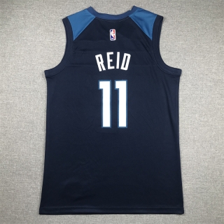 Minnesota Timberwolves #11 Reid NBA Blue Stitched Jersey 125499