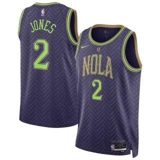 New Orleans Pelicans #2 Jones 24-25 NBA City Jersey 125510