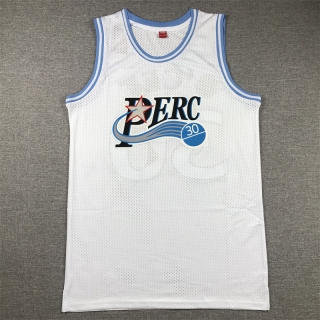 PERC30 Mens #30 Perc O'Cet Movie White Basketball Jersey 125524