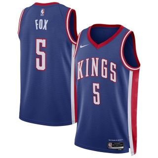 Sacramento Kings #5 Fox 24-25 NBA City Jersey 125540
