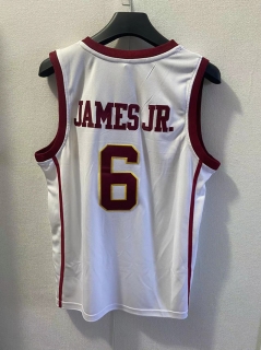 USC #6 James JR NCAA White Jersey 125552