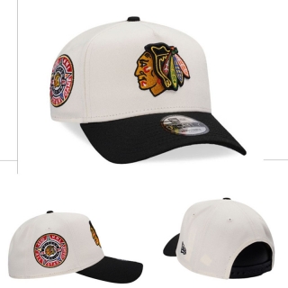 Chicago Blackhawks NHL 9FORTY Curved Adjustable Hats 125657