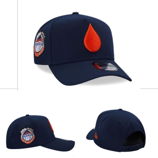 Edmonton Oilers NHL 9FORTY Curved Adjustable Hats 125664
