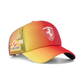 Ferrari Curved Adjustable Hats 125666