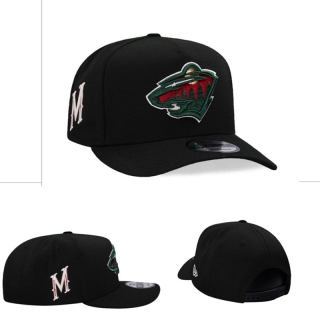 Minnesota Wild NHL 9FORTY Curved Adjustable Hats 125684
