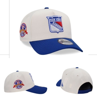 New York Rangers NHL 9FORTY Curved Adjustable Hats 125693