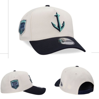 Seattle Kraken NHL 9FORTY Curved Adjustable Hats 125713