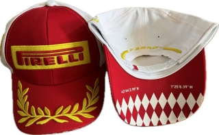 Ferrari Curved Adjustable Hats 125747