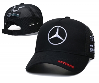 Mercedes-Benz Curved Mesh Adjustable Hats 125765