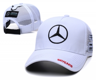 Mercedes-Benz Curved Mesh Adjustable Hats 125766